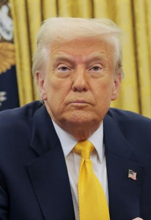 　トランプ米大統領（ゲッティ＝共同）