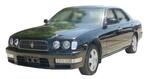 　大阪府警が新たに公開した不審車と同型の日産自動車「セドリックＹ３３系」（同警提供）