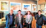 作品を出展した写真集団ゼロのメンバー