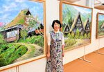 「体が続く限り創作活動をしたい」と話す酒本さん