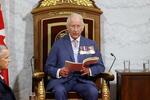 　チャールズ英国王＝２７日、オタワ（カナディアンプレス提供・ＡＰ＝共同）