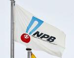 　日本野球機構（ＮＰＢ）の旗