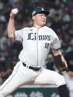 　オリックス戦に先発した西武・渡辺＝ベルーナドーム