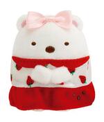 　サンエックスの「てのりぬいぐるみ（すみっコぐらし×サクマいちごみるくキャンディ）」
