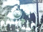 物見隧道智頭町河津原入口１９３２（昭和７）年頃〈智頭町教育委員会蔵〉