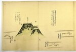 江戸時代に描かれた法勝寺城の図面（鳥取県立博物館所蔵「因伯古城跡図志」）