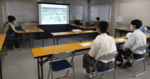 ３次元モデルを活用した見学会。リスク管理面などで効率化を実現した（馬野建設提供）