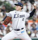 　７回１失点で３勝目を挙げた西武・武内＝ベルーナドーム