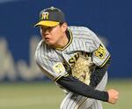 　中日戦に先発した阪神・西勇＝バンテリンドーム