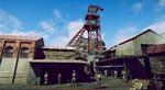 　長崎市の端島の１９７０年代の様子を再現したＣＧ画像（長崎市世界遺産室提供）