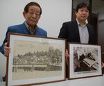 山本印刷の山本幸隆会長（左）と山本和宏社長