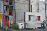 　首が切断された男性の遺体が見つかった札幌市の繁華街ススキノのホテル＝８日午後