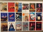 　渋谷の複合文化施設Ｂｕｎｋａｍｕｒａをにぎわせてきた演劇や映画のポスター＝東京・世田谷美術館（提供写真）