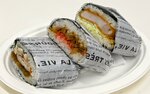 １月の試験販売で売り出したおにぎり