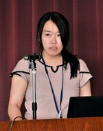 食中毒予防について講義する市川さん＝１０日、倉吉体育文化会館