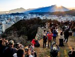 昨年のダイヤモンド大山観望会