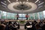 　１７日、フランス・ストラスブールで開かれた欧州評議会の会議（ＡＰ＝共同）