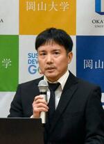 　岡山大病院泌尿器科の別宮謙介助教＝１１月、岡山市