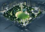 　再整備された高松市中央公園のイメージ図