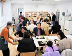 鳥取県更生保護給産会が初めて開いた地域食堂
