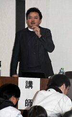 「会社の雰囲気や人柄に興味を持ってもらうことが大事」と語る宮崎さん