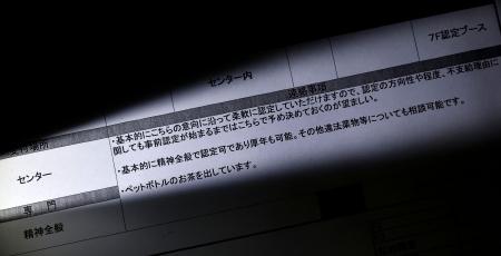 　日本年金機構の障害年金センターが、ある精神科の判定医について作成した文書
