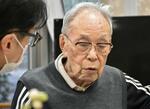 　太平洋戦争時の記憶を語る金子茂敏さん＝２０２４年１２月１日、横浜市鶴見区