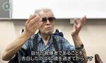 　千々岩さんのユーチューブチャンネルで被爆体験を手話で証言する中田俊久