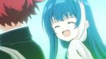 　アニメの一場面。主人公の幼なじみ、夜桜六美＜（Ｃ）権平ひつじ／集英社・夜桜さんちの大作戦製作委員会＞