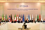 　イタリア北部ストレーザで開かれたＧ７財務相・中央銀行総裁会議＝２４日（イタリア政府ホームページから）