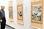細やかに再現された作品が並ぶ会場