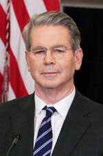 　ベセント米財務長官（ゲッティ＝共同）