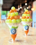 グランプリを獲得した「幸せを運ぶご縁パフェ」