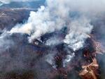 　韓国・安東で続く山火事＝２７日（聯合＝共同）