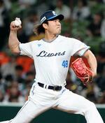 　ソフトバンク戦に先発した西武・今井＝ベルーナドーム