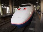 ＪＲ東日本が運行していた「Ｍａｘ」Ｅ１系＝２０１２年１月２０日、新潟市
