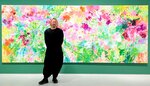 代表作「Ｐｒｏｓｐｅｒｉｔｙ（繁栄）」と坂本さん