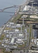 　新潟県の東京電力柏崎刈羽原発＝２０２１年４月