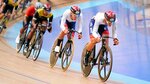Ｕ１９の部スクラッチで優勝した吉田奏太（手前）＝マレーシア・ニライ（ＹＳＤ　ＡＵＳＴＲＡＬＡＳＩＡ　ＩＮＴＥＲＮＡＴＩＯＮＡＬ　ＪＵＮＩＯＲ　ＲＡＣＥ　２０２５提供）