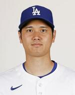 　ドジャースの大谷翔平