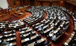 　開かれた参院本会議＝１６日午前