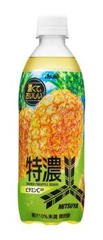 　アサヒ飲料の「三ツ矢特濃パインスカッシュ」