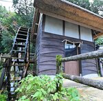 天の真名井にある水車小屋。「五一じいさん」のイメージに合致する場所として、県の「童謡・唱歌百景」に選定されている