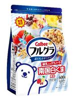 　カルビーの「フルグラ　南国白くま風味」