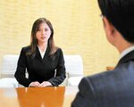 今季の成績を報告し、来季の一層の飛躍を誓う永見さん