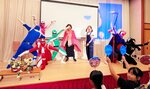 会場を沸かせた戦隊ショー