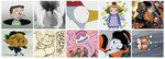 映中の「穴」をテーマにしたアニメーション＝わらべ館提供