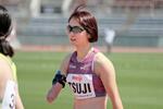 　現役引退を表明したパラ陸上女子の辻沙絵＝４月、ニンジニアスタジアム