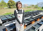 イベントの単独初出店やメダカ販売店の開業を控える槙原さん＝境港市外江町