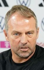 　フリック氏＝２０２３年９月８日、ウォルフスブルク（共同）